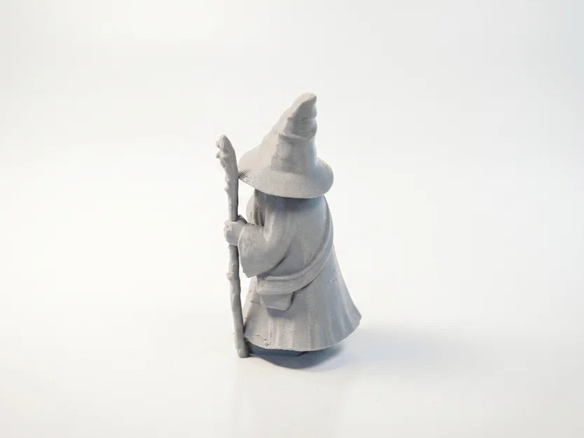 Tượng Gnome Phù Thủy Gandalf – Lord of the Rings – 3D Print - Image 3