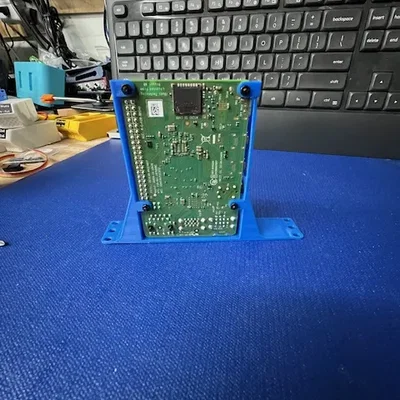 Ngàm gắn Raspberry Pi 4 cho tủ rack Mini Lab Rax 1U