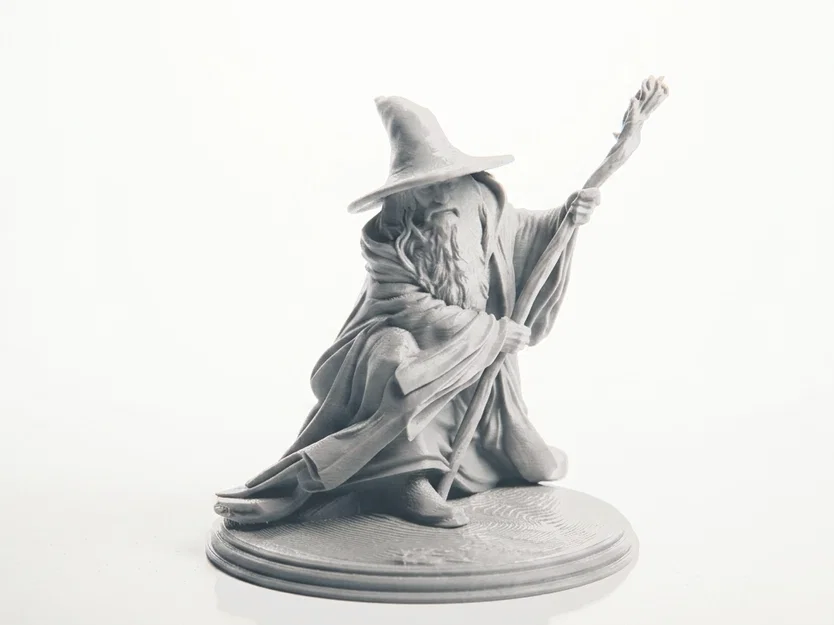 Tượng Pháp Sư Gandalf (Lord of the Rings) 3D Printable - File STL - Image 1