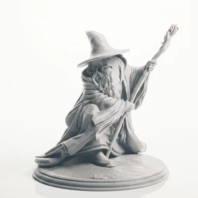 Tượng Pháp Sư Gandalf (Lord of the Rings) 3D Printable - File STL