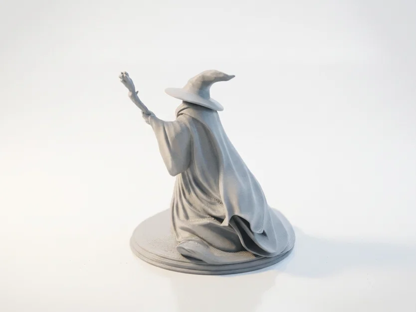 Tượng Pháp Sư Gandalf (Lord of the Rings) 3D Printable - File STL - Image 2