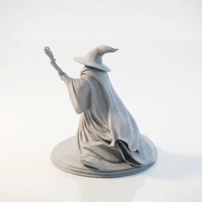 Tượng Pháp Sư Gandalf (Lord of the Rings) 3D Printable - File STL