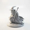 Tượng Pháp Sư Gandalf (Lord of the Rings) 3D Printable - File STL - Thumbnail 3