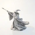Tượng Gandalf Pháp Sư (Lord of the Rings) 3D Printable - Thumbnail 1