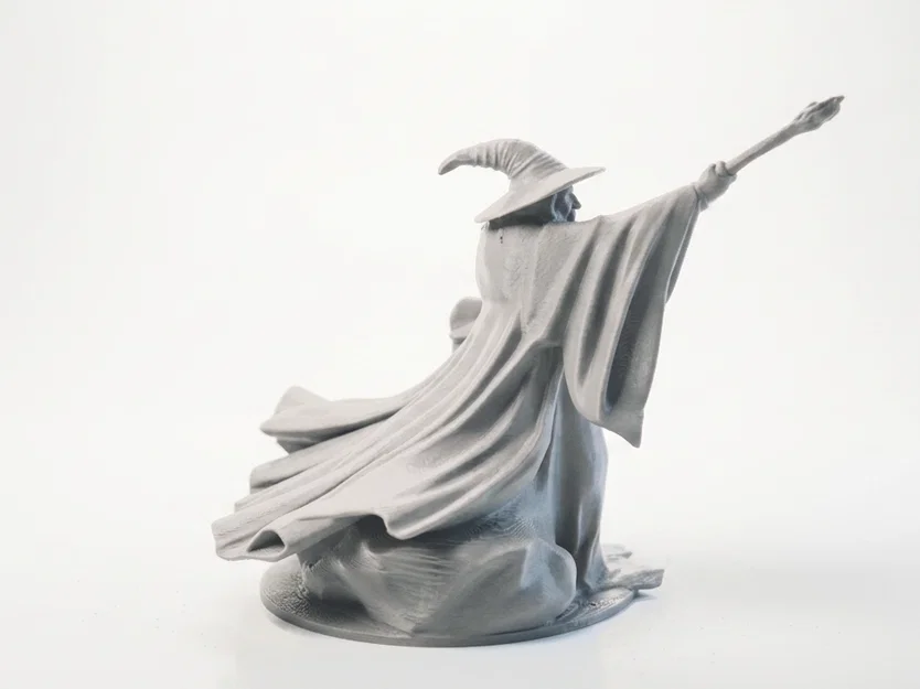 Tượng Gandalf Pháp Sư (Lord of the Rings) 3D Printable - Image 2