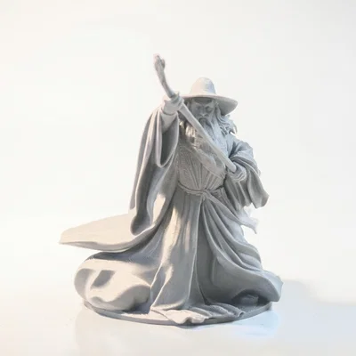 Tượng Gandalf Pháp Sư (Lord of the Rings) 3D Printable