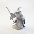Tượng Gandalf Pháp Sư Lord of the Rings – Mẫu 3D Printable (STL) - Thumbnail 1
