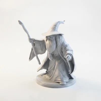 Tượng Gandalf Pháp Sư Lord of the Rings – Mẫu 3D Printable (STL)