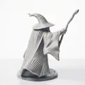 Tượng Gandalf Pháp Sư Lord of the Rings – Mẫu 3D Printable (STL) - Thumbnail 2