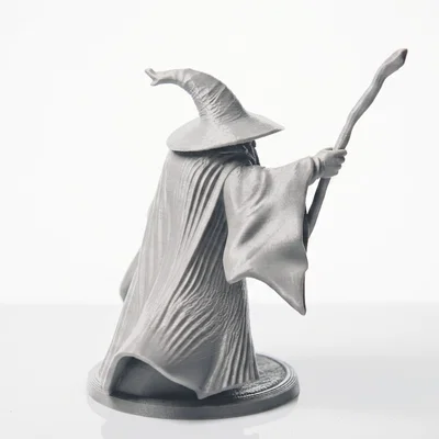 Tượng Gandalf Pháp Sư Lord of the Rings – Mẫu 3D Printable (STL)