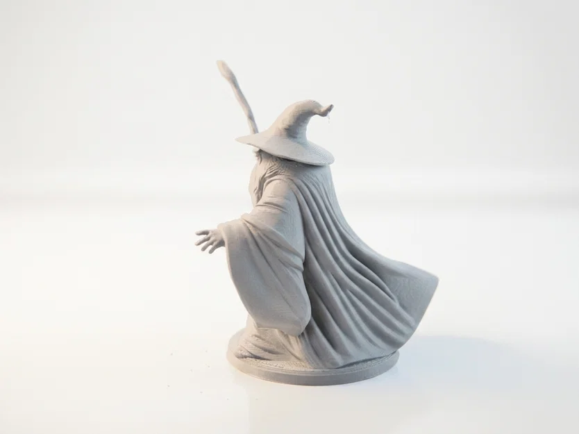 Tượng Gandalf Pháp Sư Lord of the Rings – Mẫu 3D Printable (STL) - Image 4
