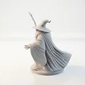 Tượng Gandalf Pháp Sư Lord of the Rings – Mẫu 3D Printable (STL) - Thumbnail 4