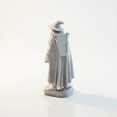 Tượng Gandalf Xám (Lord of the Rings) - File In 3D STL