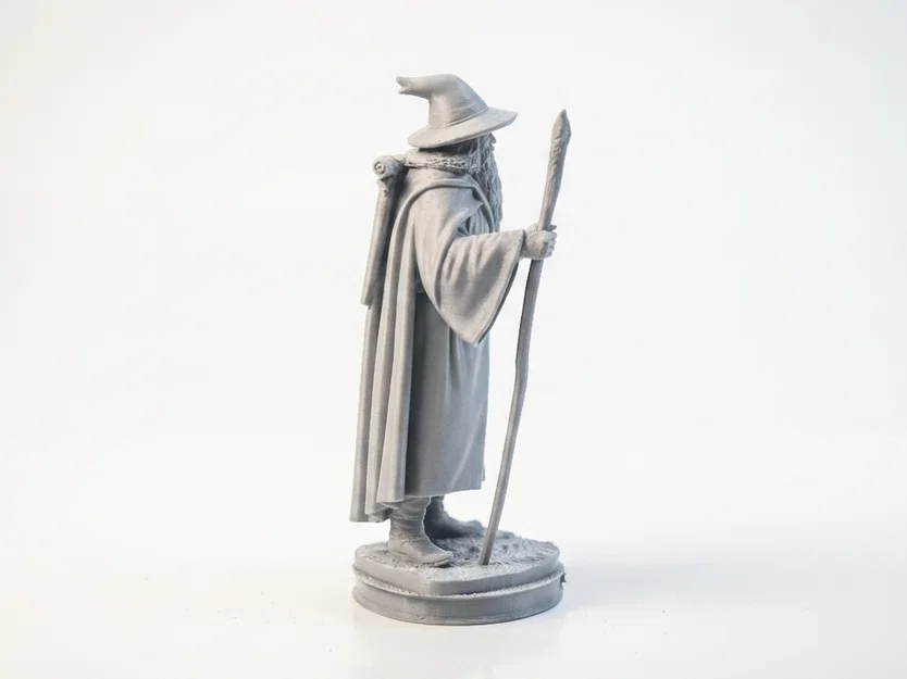 Tượng Gandalf Xám (Lord of the Rings) - File In 3D STL - Image 4