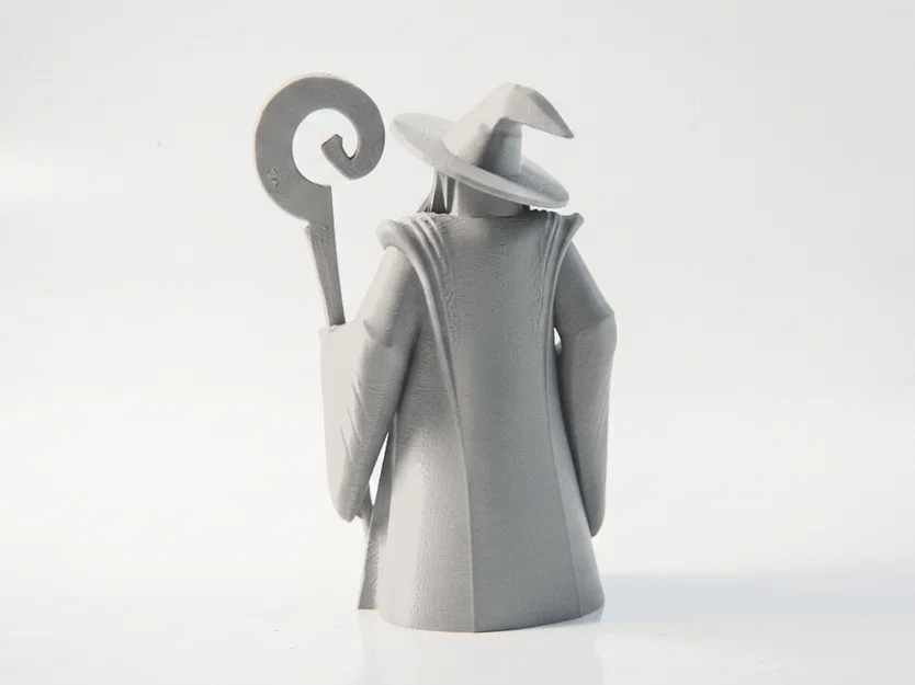 Tượng Geo Gandalf Chúa Tể Những Chiếc Nhẫn – Mẫu 3D Printable STL - Image 3