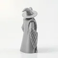 Tượng Geo Gandalf Chúa Tể Những Chiếc Nhẫn – Mẫu 3D Printable STL - Thumbnail 4