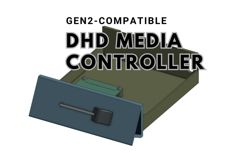 DHD v1 — Ngăn kéo điều khiển media cho hệ GEN2 - Image 1