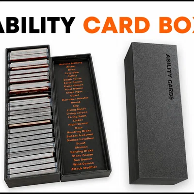 Hộp đựng bộ bài Gloomhaven Monster Ability Card (Deck Holder)