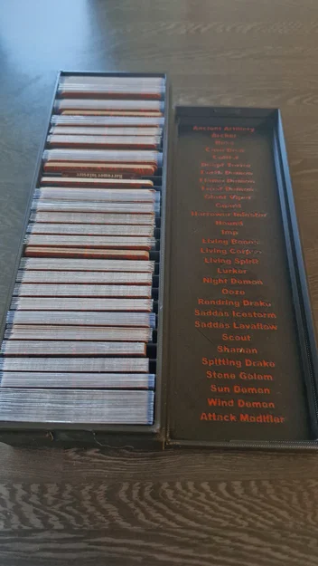 Hộp đựng bộ bài Gloomhaven Monster Ability Card (Deck Holder) - Image 2