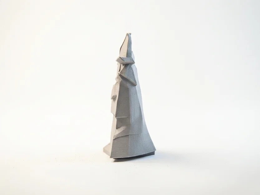 Tượng Geo Gandalf Pháp Sư LOTR – File 3D In Được (STL) - Image 2