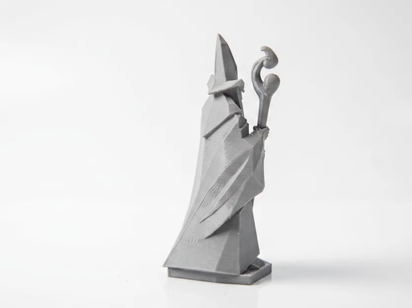 Tượng Geo Gandalf Pháp Sư LOTR – File 3D In Được (STL) - Image 3