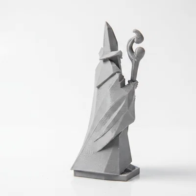 Tượng Geo Gandalf Pháp Sư LOTR – File 3D In Được (STL)