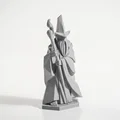 Tượng Geo Gandalf Pháp Sư LOTR – File 3D In Được (STL) - Thumbnail 4