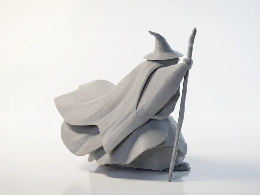 Tượng Geo Gandalf Phù Thủy (Lord of the Rings) 3D Printable STL - Image 3