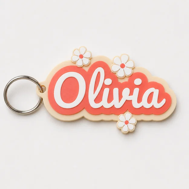 Thẻ tên hoa của Olivia - Image 1