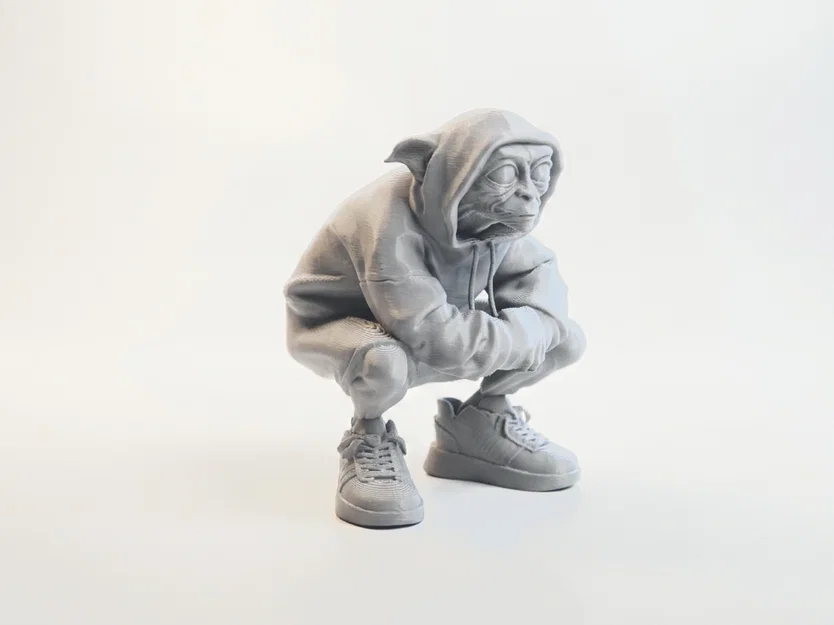 Tượng Gollum (Lord of the Rings) 3D Printable - Image 2