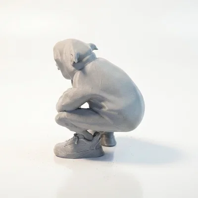 Tượng Gollum (Lord of the Rings) 3D Printable
