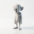 Tượng Gollum (Lord of the Rings) – Mẫu STL In 3D Printable - Thumbnail 1