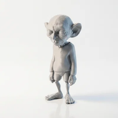 Tượng Gollum (Lord of the Rings) – Mẫu STL In 3D Printable