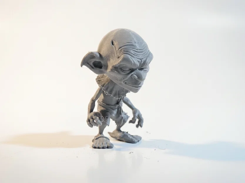 Tượng Gollum (Lord of the Rings) - Mẫu STL 3D Printable - Image 1