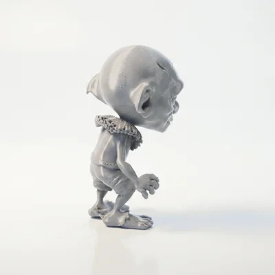 Tượng Gollum (Lord of the Rings) - Mẫu STL 3D Printable