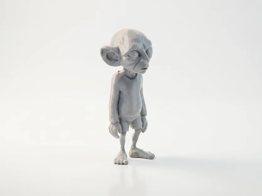 Tượng Gollum (Lord of the Rings) – Mẫu STL In 3D Printable - Image 3