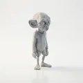 Tượng Gollum (Lord of the Rings) – Mẫu STL In 3D Printable - Thumbnail 3