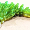 Móc khóa Rồng Xương Khớp Nối (Articulated Bone Dragon Keychains) - Thumbnail 3