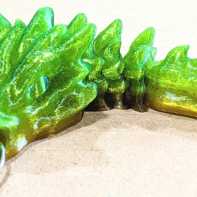 Móc khóa Rồng Xương Khớp Nối (Articulated Bone Dragon Keychains)