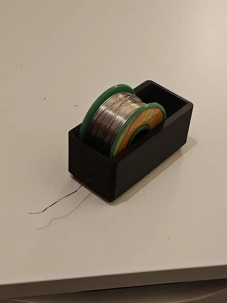 Khay Gridfinity 2x1 Nhả Cuộn Thiếc Hàn (Solder Spool Dispenser) - Image 2