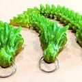 Móc khóa Rồng Xương Khớp Nối (Articulated Bone Dragon Keychains) - Thumbnail 5