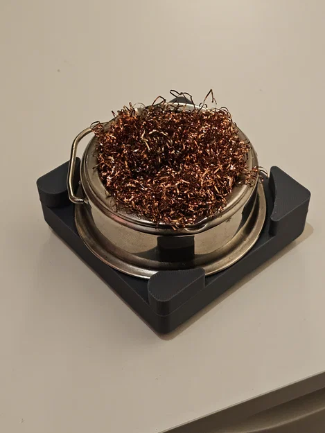 Giá đỡ Gridfinity 2x2 cho Brass Solder Tip Cleaner - Image 1