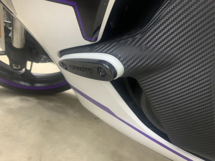 Ốp che/lót trang trí két nước CFMoto 450SS/450SR (Radiator Guard Covers) - Image 2