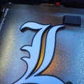 Mô hình logo chữ L từ Death Note trang trí đẹp mắt - Thumbnail 3
