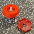 Chi tiết thay thế gia cường cho nút nhấn bồn xả toilet (Gala) - Thumbnail 1
