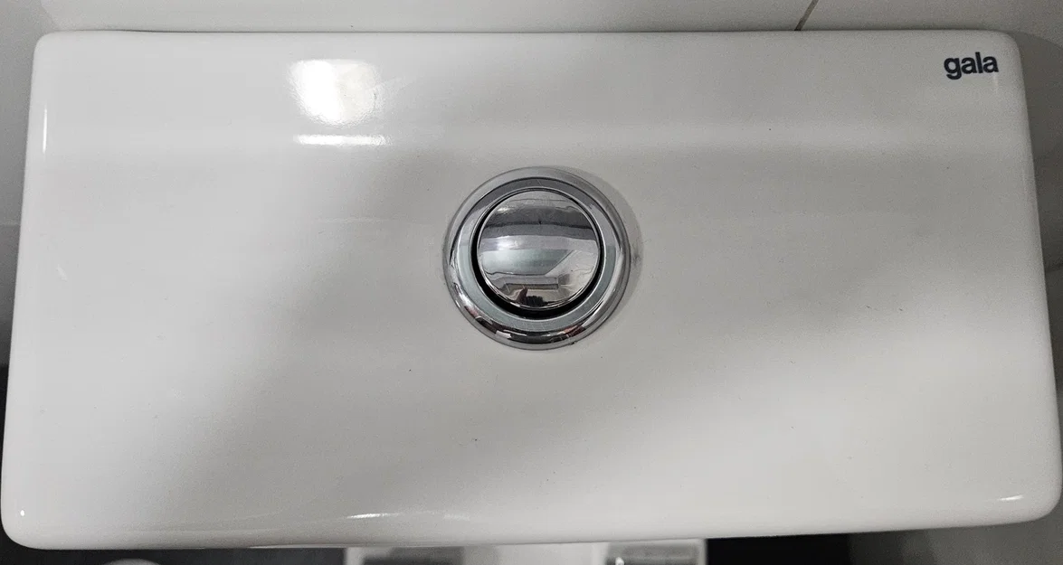 Chi tiết thay thế gia cường cho nút nhấn bồn xả toilet (Gala) - Image 3