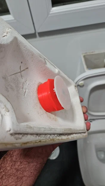 Chi tiết thay thế gia cường cho nút nhấn bồn xả toilet (Gala) - Image 4