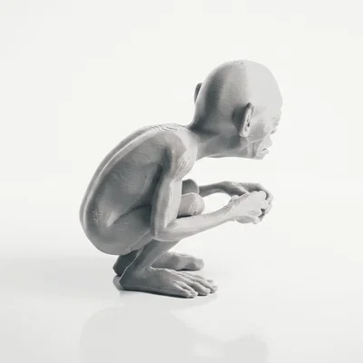 Tượng Gollum Lord of the Rings - Mẫu 3D Printable (STL) Siêu Chi Tiết