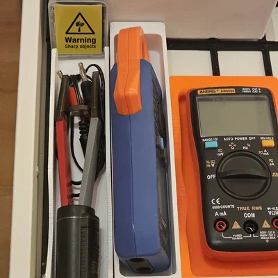 Khay Gridfinity cho kẹp đo dòng Owon (Owon Current Clamp Gridfinity Holder)