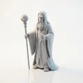 Tượng Saruman Chúa Tể Những Chiếc Nhẫn 3D Printable - Thumbnail 1